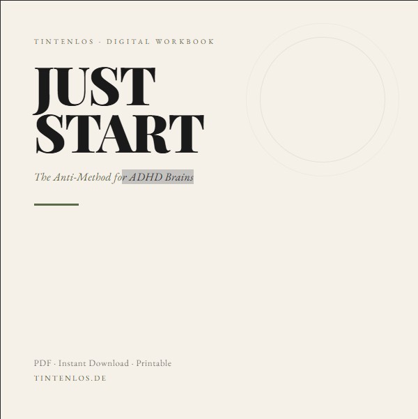 Just Start Workbook